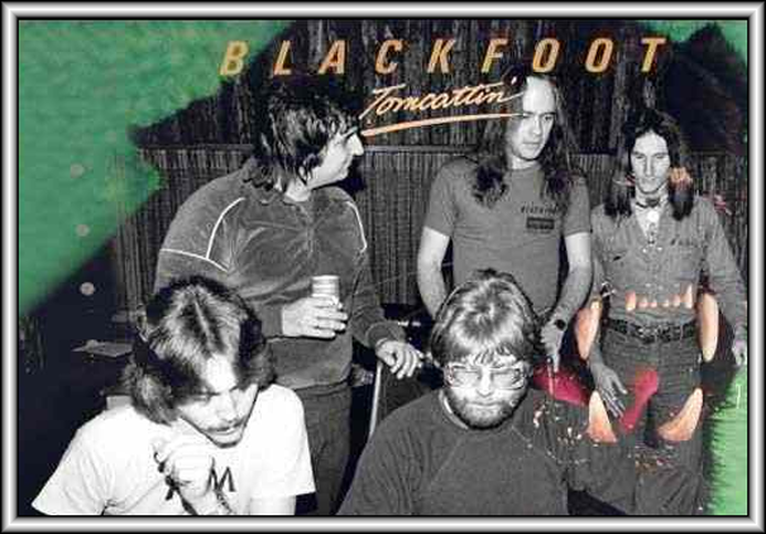 Blackfoot recording Tomcattin'